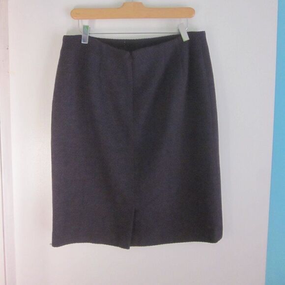 NEW! Vintage Unworn Wool Pendleton Skirt Womens Size 10P Gray & Purple 32" Waist - Picture 6 of 15